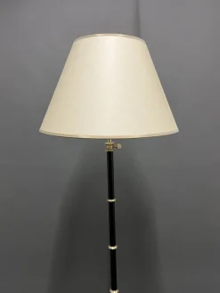 New Pamono French Floor Lamp by Jacques Adnet, 1950s