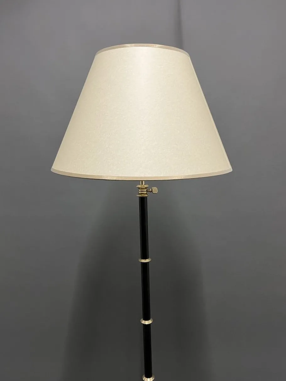 New Pamono French Floor Lamp by Jacques Adnet, 1950s