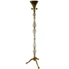Discount Pamono French Floor Lamp with Glass Column, 1960s