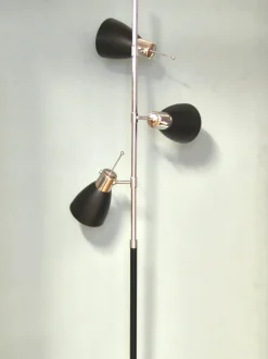 Hot Pamono French 3-Light Floor Lamp by Étienne Fermigier for Monix, 1960s