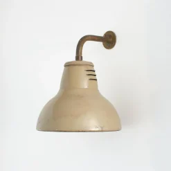 Online Pamono French Paris Metro Wall Lights from Holophane, 1930s, Set of 2