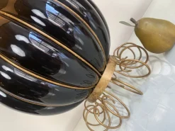 Outlet Pamono French Pumpkin Shape Ceramic Table Lamp by Robert Kostka, 1970s