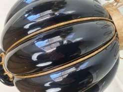 Outlet Pamono French Pumpkin Shape Ceramic Table Lamp by Robert Kostka, 1970s