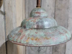 Clearance Pamono French Rusty Copper Outdoor Barn Lamp Light