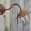 Online Pamono French Rusty Outdoor Barn Lamp Light