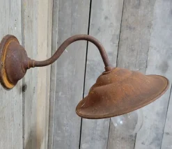 Online Pamono French Rusty Outdoor Barn Lamp Light
