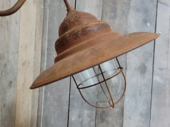 Online Pamono French Rusty Outdoor Barn Lamp Light
