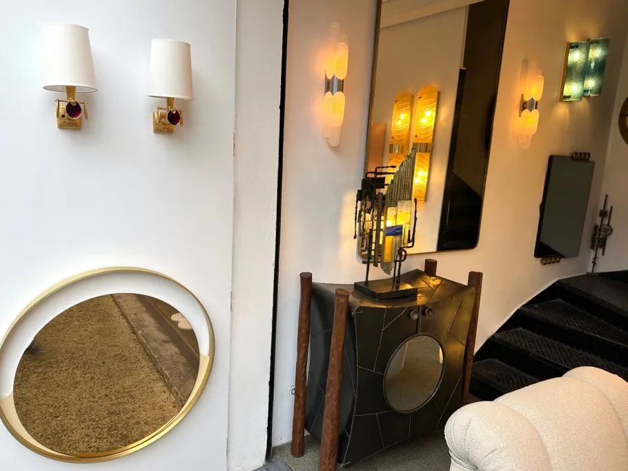 New Pamono French Sconces by Nicolas Dewael for Fondica, 1990s, Set of 2