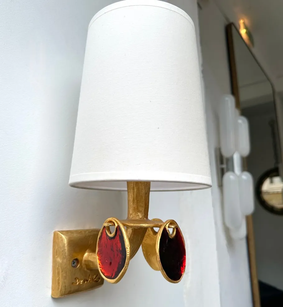 New Pamono French Sconces by Nicolas Dewael for Fondica, 1990s, Set of 2