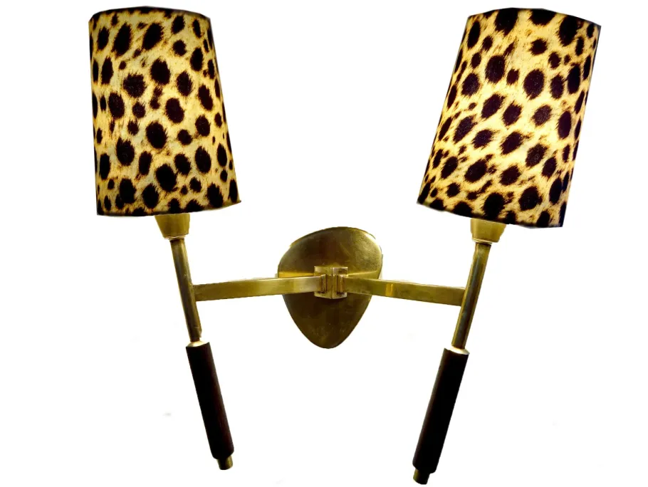 New Pamono French Sconces, 1950s, Set of 2