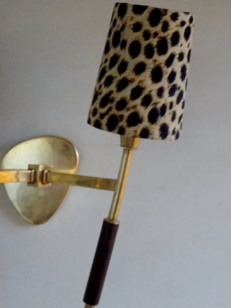 New Pamono French Sconces, 1950s, Set of 2