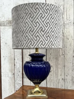 Discount Pamono French Style Table Lamp in Ceramic from Maison Le Dauphin
