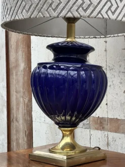 Discount Pamono French Style Table Lamp in Ceramic from Maison Le Dauphin
