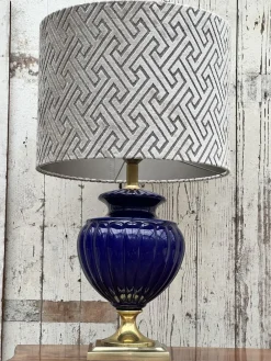 Discount Pamono French Style Table Lamp in Ceramic from Maison Le Dauphin