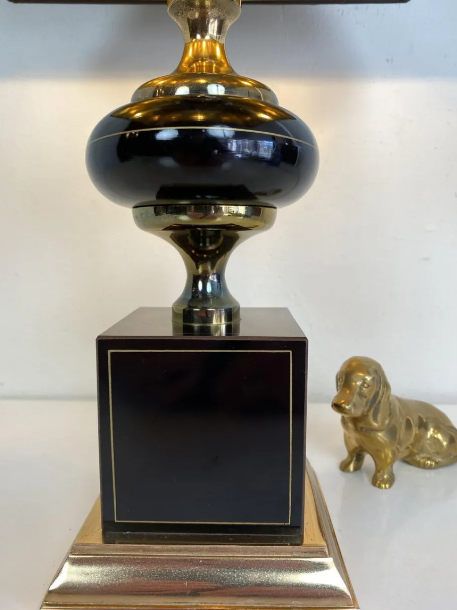 New Pamono French Table Lamp from Le Dauphin, 1970s