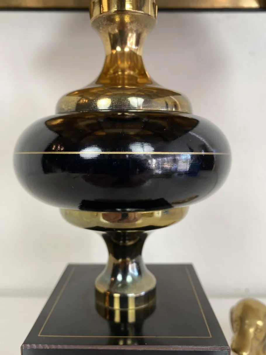 New Pamono French Table Lamp from Le Dauphin, 1970s