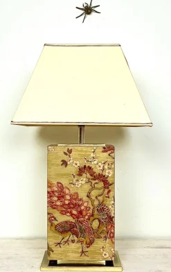 New Pamono French Table Lamp Kampur by Maison Le Dauphin, 1970s