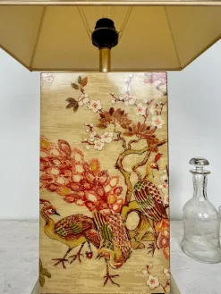 New Pamono French Table Lamp Kampur by Maison Le Dauphin, 1970s