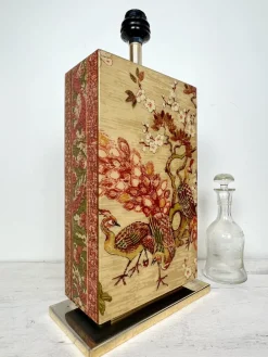 New Pamono French Table Lamp Kampur by Maison Le Dauphin, 1970s