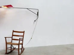 Online Pamono French Wall Lamp by Jacques Biny, 1960s