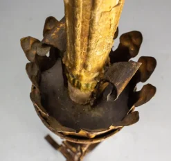 Hot Pamono French Wrought Iron Floor Lamp, 1960s