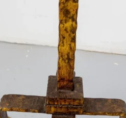 Hot Pamono French Wrought Iron Floor Lamp, 1960s