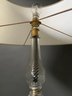 Best Pamono French Wrought Iron Floor Lamp, 1950s
