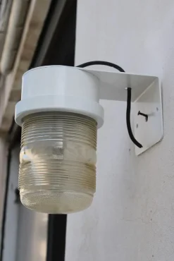 Outlet Pamono Fresnel Outdoor Lamp from Oluce, 1960