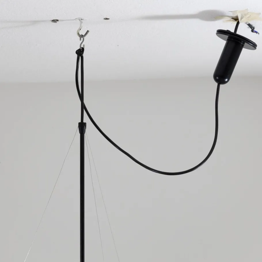 Clearance Pamono Frisbi Hanging Lamp by Achille Castiglioni for Flos, Italy, 1978