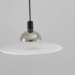 Clearance Pamono Frisbi Hanging Lamp by Achille Castiglioni for Flos, Italy, 1978