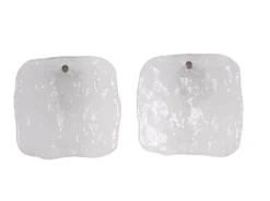 Hot Pamono Frosted Glass Panel Pendant Lamp by J. T. Kalmar, Austria, 1960s