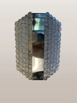 Hot Pamono Frosted Glass Sconces from Kaiser Leuchten, 1960s, Set of 3