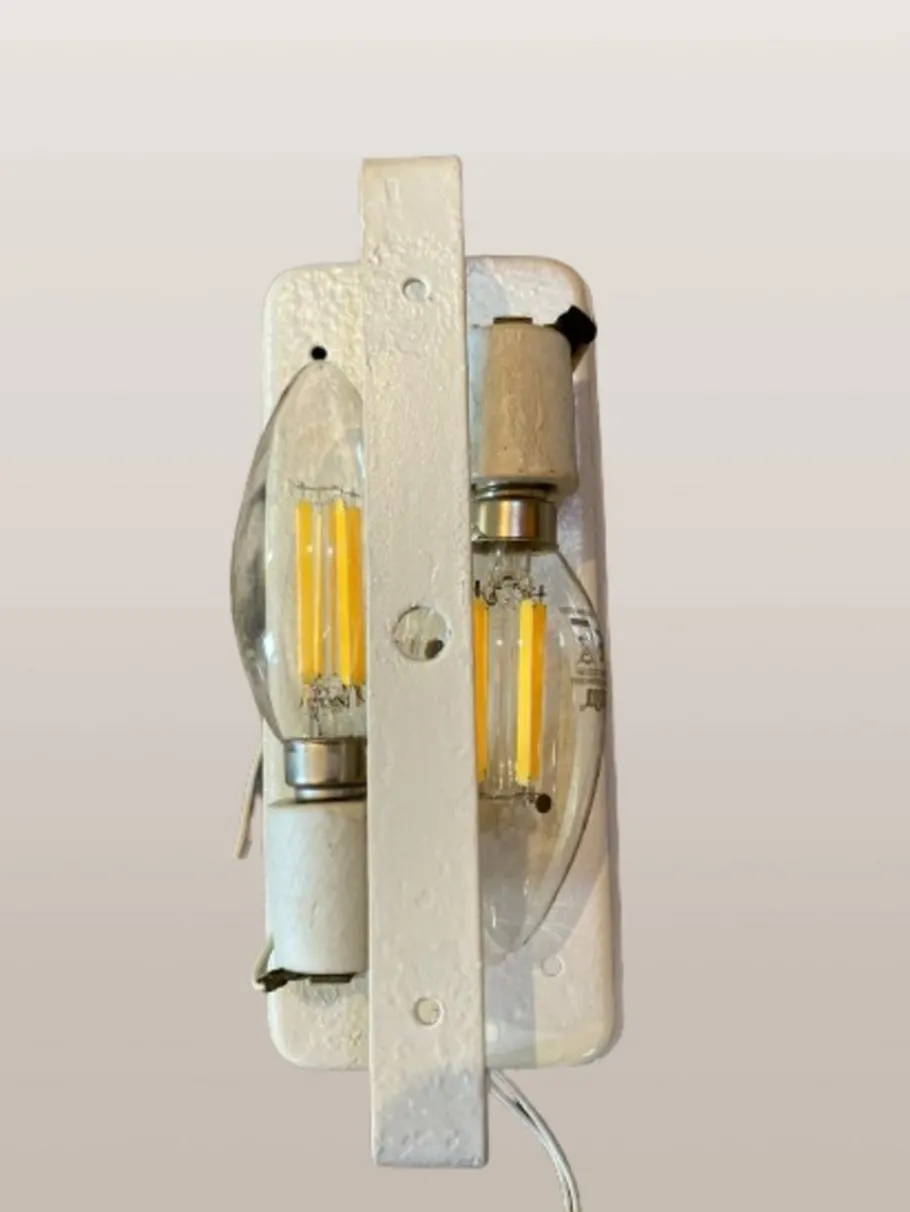 Hot Pamono Frosted Glass Sconces from Kaiser Leuchten, 1960s, Set of 3