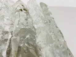 Online Pamono Frosted Ice Glass Wall Lamps from Kalmar, Austria, 1960s, Set of 2