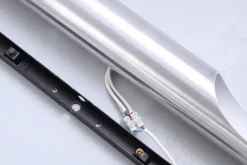 New Pamono Fuga Cylinder Wall Lamps by Maija Liisa Komulainen for Raak, 1960s, Set of 7