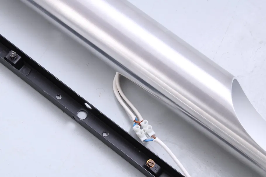 New Pamono Fuga Cylinder Wall Lamps by Maija Liisa Komulainen for Raak, 1960s, Set of 7