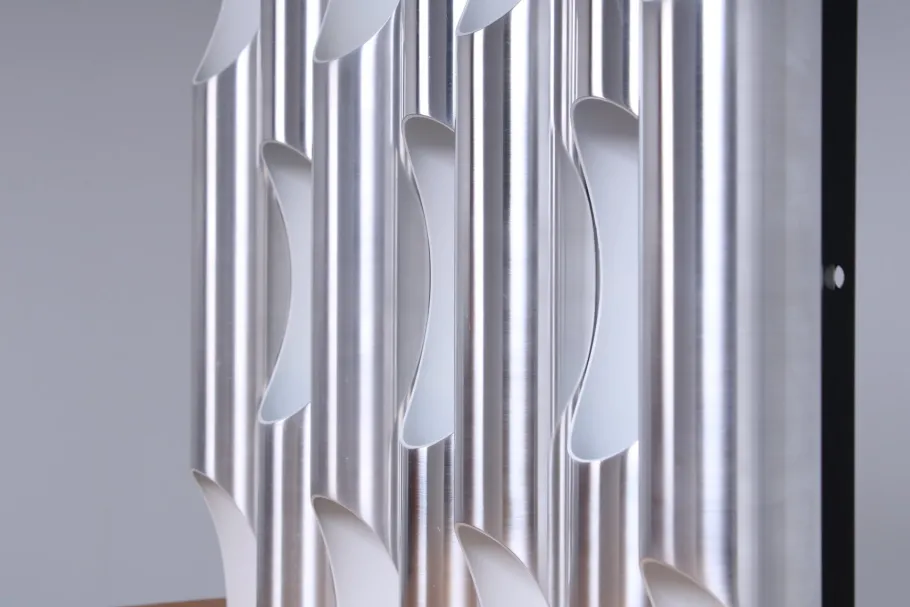 New Pamono Fuga Cylinder Wall Lamps by Maija Liisa Komulainen for Raak, 1960s, Set of 7