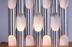 New Pamono Fuga Cylinder Wall Lamps by Maija Liisa Komulainen for Raak, 1960s, Set of 7