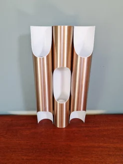 Discount Pamono Fuga Wall Lights in Anodized Aluminum by Maija Liisa Komulainen for Raak Amsterdam, 1970s, Set of 3