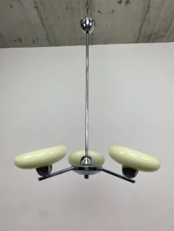 New Pamono Functionalist Hanging Lamp, 1930s