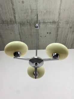 New Pamono Functionalist Hanging Lamp, 1930s