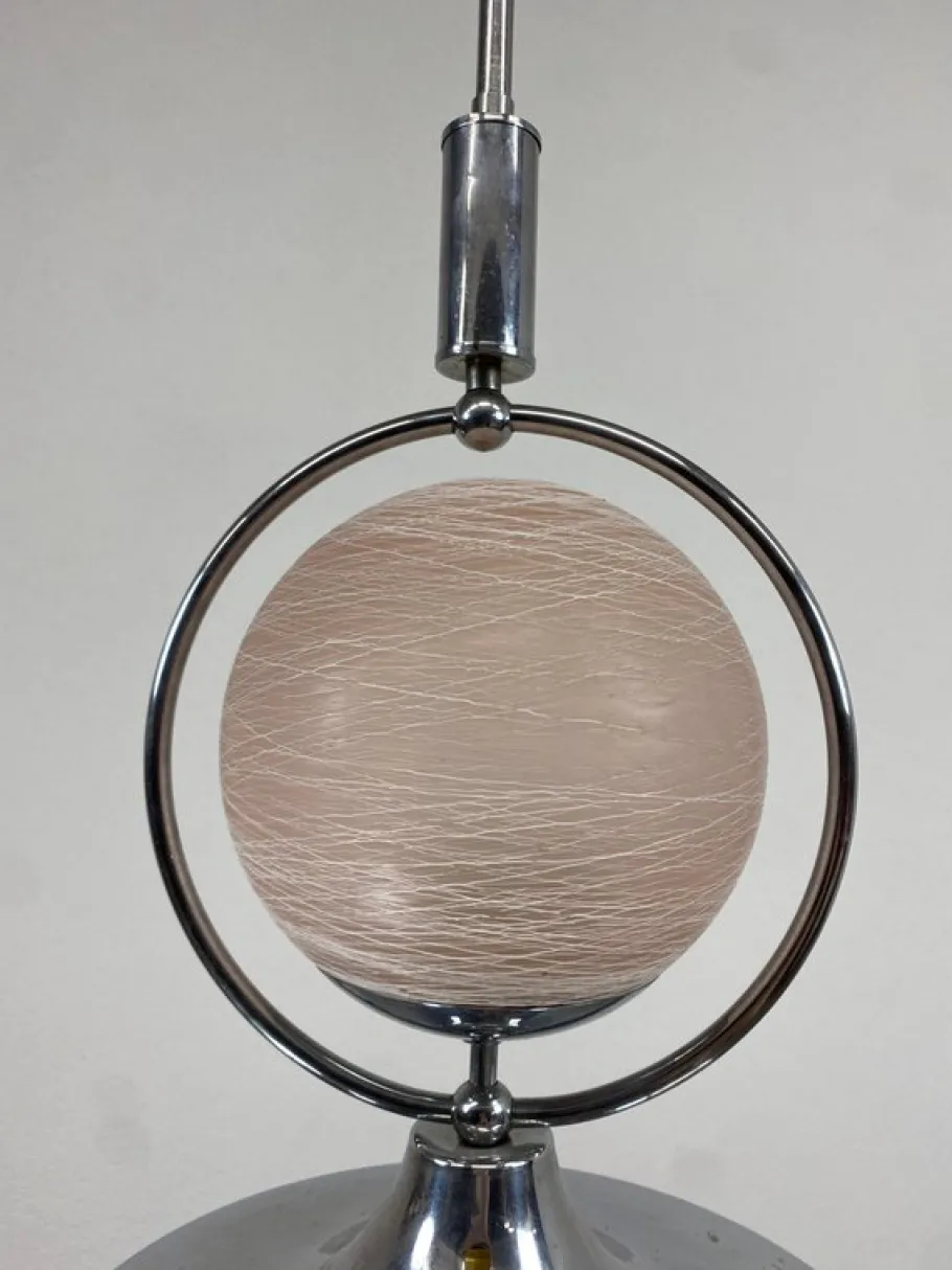 New Pamono Functionalist Pink Pendant, 1930s