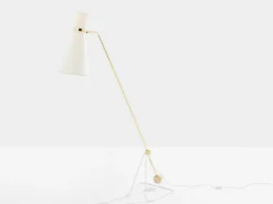 New Pamono G2 Balance Brass Metal Floor Lamp attributed to Pierre Guariche, 1951