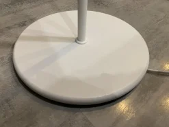 Clearance Pamono G1706 Nymane Mushroom Floor Lamp in White Metal from Ikea, 1990