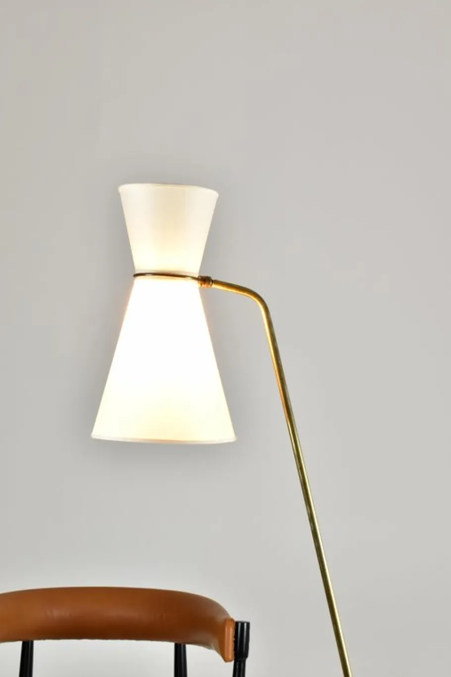 Best Pamono G2 Pendulum Floor Lamp attributed to Pierre Guariche for Disderot, France, 1950s