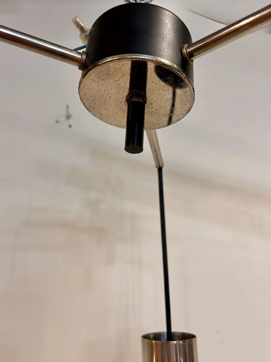 Online Pamono Galaxy 3-Light Pendant Light, 1970s