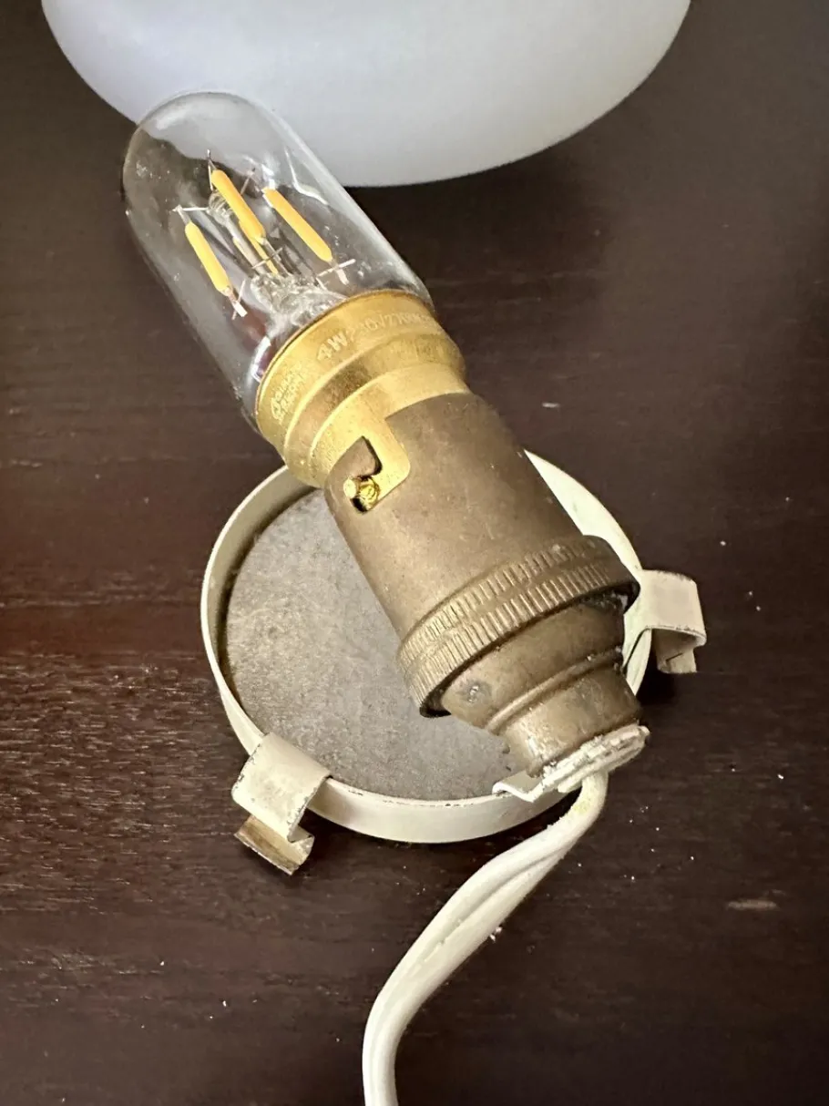 Outlet Pamono Galet Table Lamp by Joseph André Motte for Disderot, 1960s