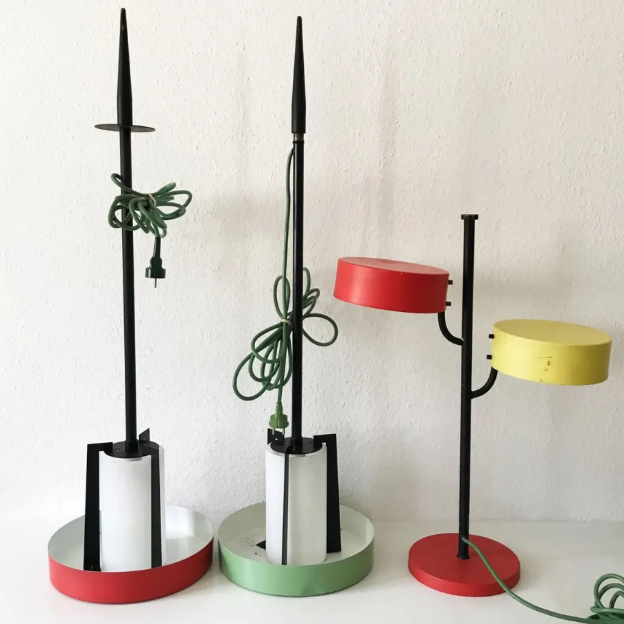 Sale Pamono Garden Lamps from Kaiser Leuchten, 1950s, Set of 3