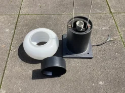 Pamono Garden Lamps from Raak Amsterdam, 1970s, Set of 3