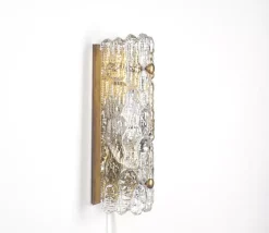 Online Pamono Gefion Wall Lamp in Glass by Carl Fagerlund for Lyfa, 1960s